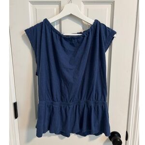 Banana republic cotton tie top size large